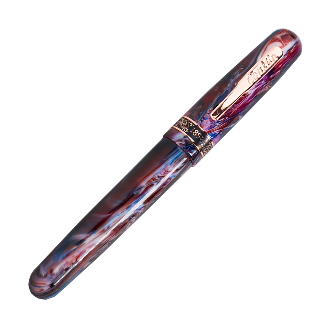 Conklin 1898 Fountain Pen - Misto Purple Limited Edition, Vintage Style Nib for Smooth Writing - Perfect for Calligraphy, Journaling & Gift Giving