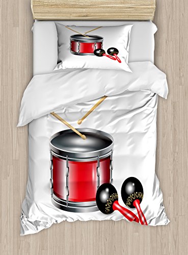 Grey Red Black