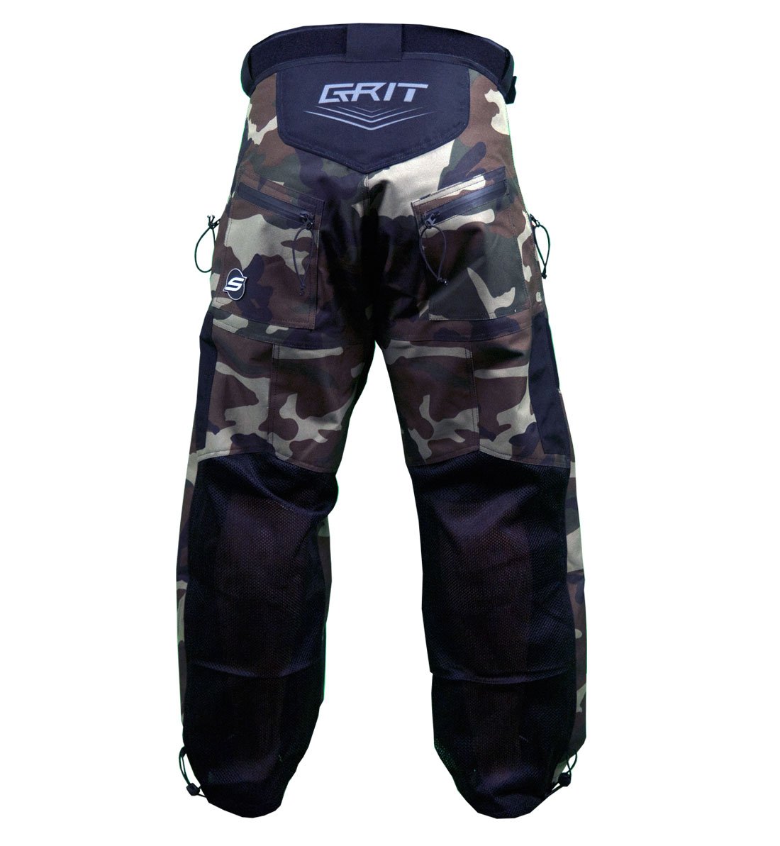 Social Paintball Grit v3 Tactical Pants - Woodland Camo for Outdoor Sports & Airsoft Games | Durable Combat Pants for Paintball, Airsoft, and Tactical Training
