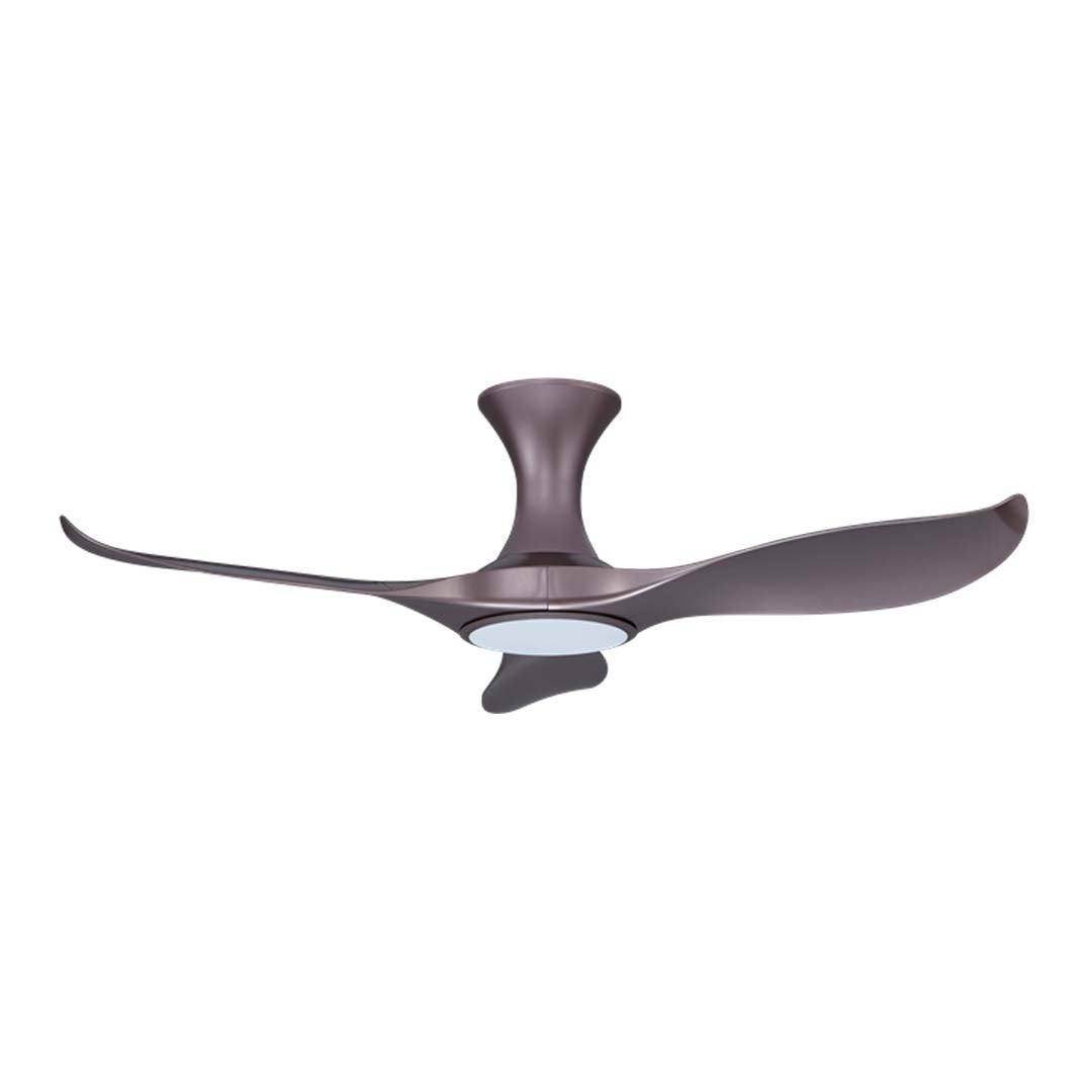Efenz Troy 463 Ceiling Fan with LED Light Kit - 46 Inch Indoor/Outdoor Smart Fan with Remote Control - Perfect for Bedroom, Living Room, Patio & Covered Porch