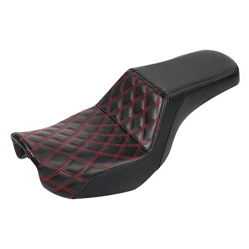 A-Black& Red Stitching