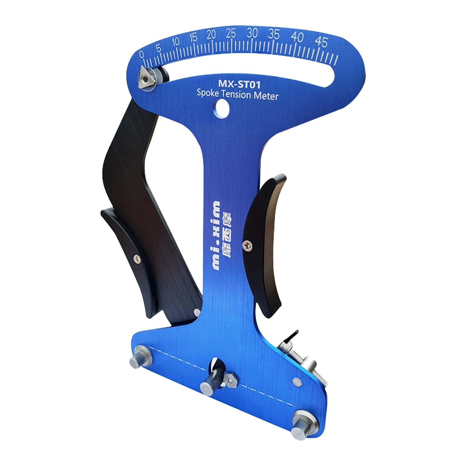 B Baosity Bicycle Spoke Tension Meter - Professional Mountain & Road Bike Wheel Spoke Tension Measuring & Adjustment Tool for Accurate Rim Alignment - Perfect for Cycling Maintenance, Wheel Truing & DIY Bike Repair