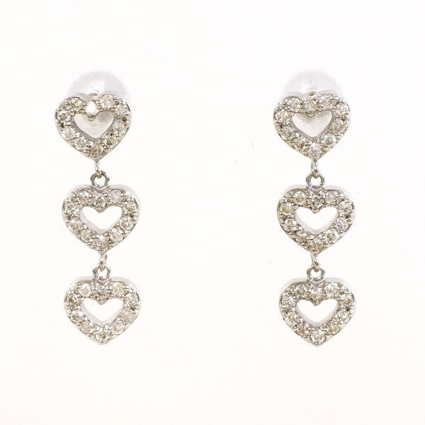 18K White Gold Diamond Stud Earrings for Women - Elegant & Timeless Jewelry Gift for Weddings, Anniversaries & Special Occasions