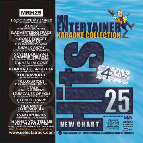 MRH025 Chart Hits Volume 25 December 2005 - Top Music Compilation for Parties, Gifts & Nostalgic Music Lovers