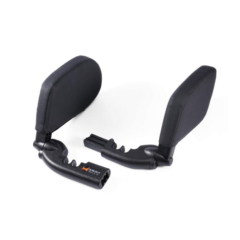 HJPOQZ Adjustable Neck Pillow for Side Sleepers - Shockproof Car Seat Headrest Cushion, Soft & Retractable Support for Kids & Adults - Perfect for Long Road Trips & Airplane Travel