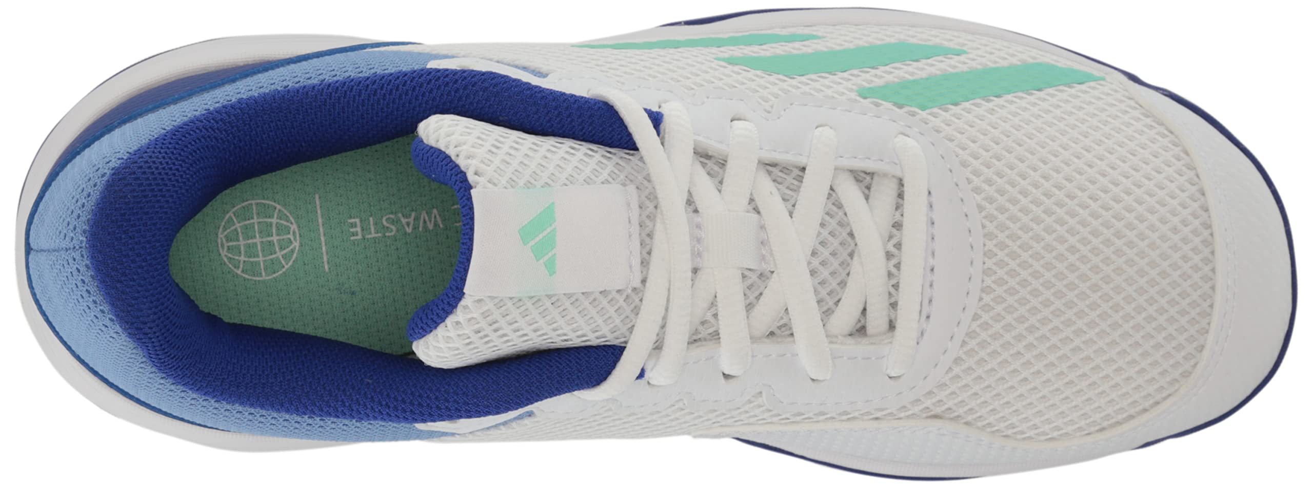 Adidas Unisex-Child Courtflash K Sneakers - Lightweight Kids' Tennis Shoes for Boys & Girls - Perfect for School, Sports & Everyday Wear