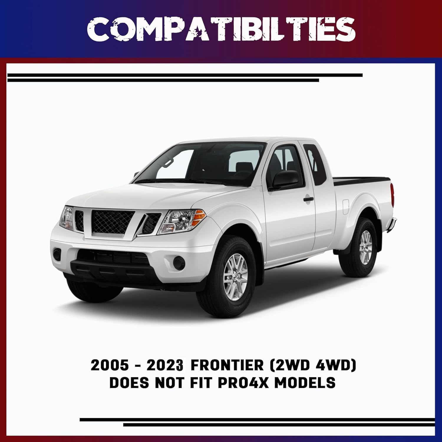 2005-2023 Nissan Frontier 2WD/4WD 3