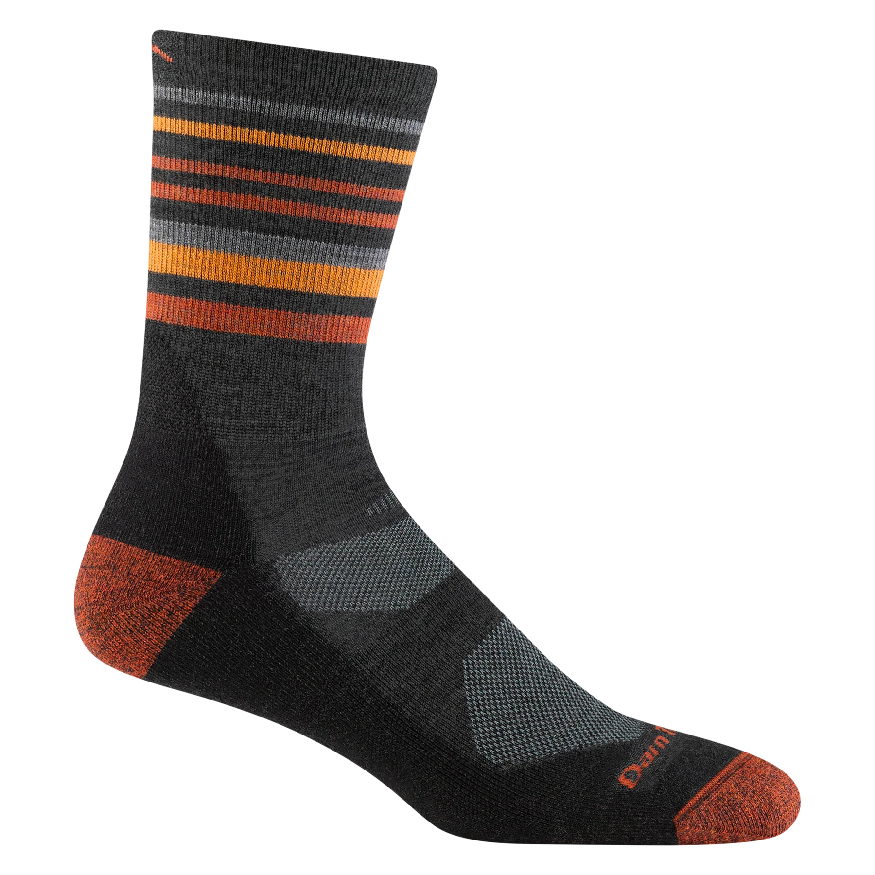 Darn Tough Fastpack Micro Crew Lightweight Hiking Socks for Men - Moisture Wicking & Cushioned Support for Trail Running, Backpacking & Outdoor Adventures