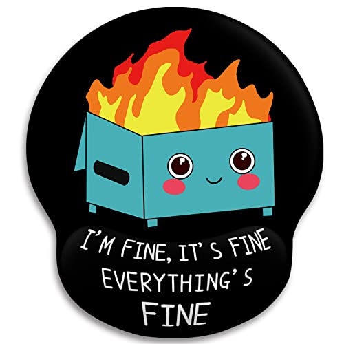 Dumpster on Fire Blue