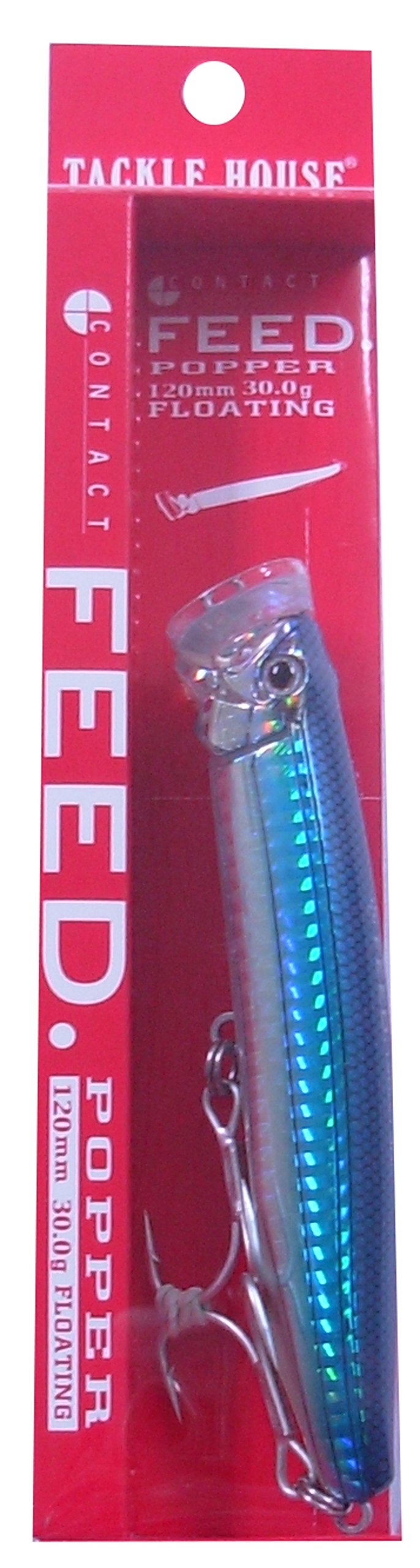 Tackle House Feed Popper 120 - Topwater Fishing Lure for Bass