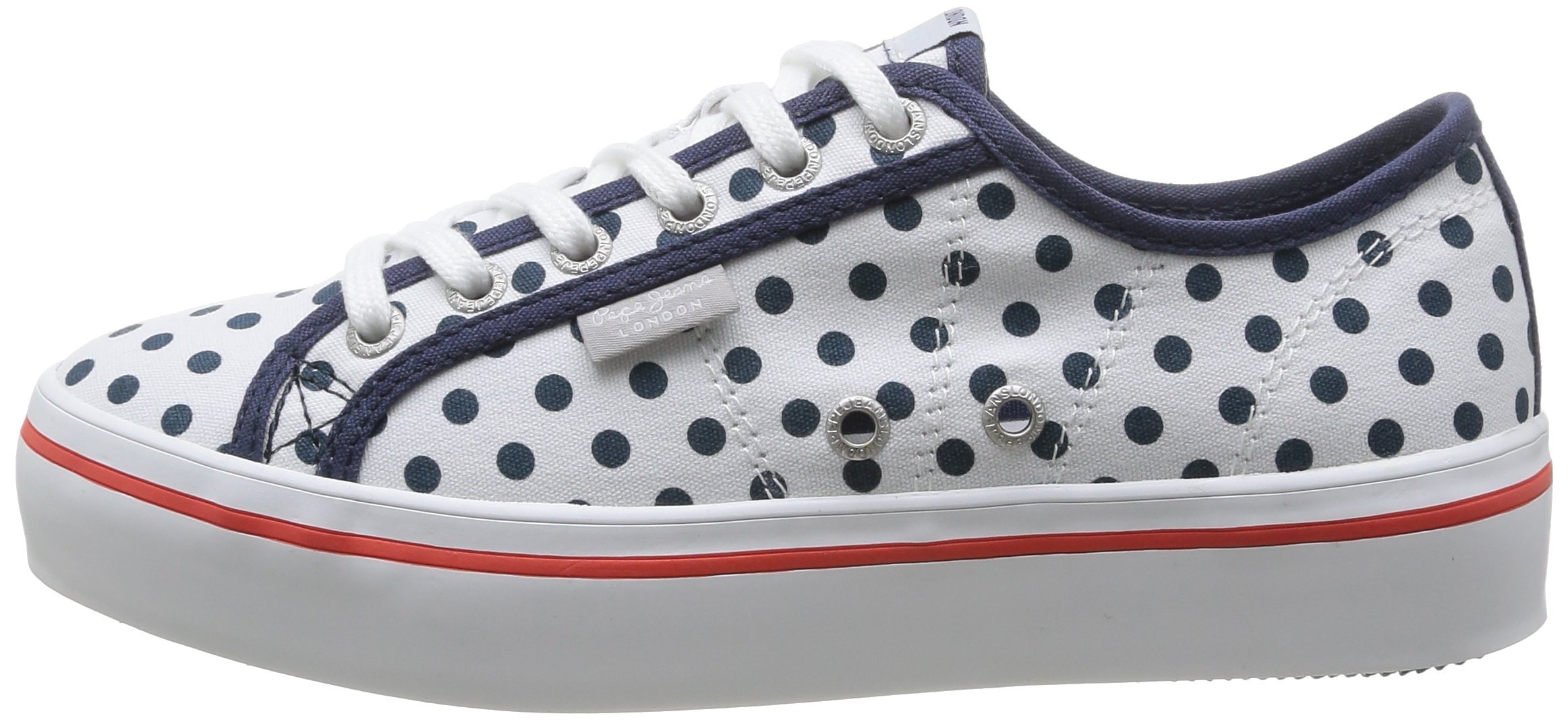 Pepe Jeans Women's Casual Low-Top Sneakers - Comfortable Walking Shoes for Women, Fashionable Streetwear & Everyday Wear