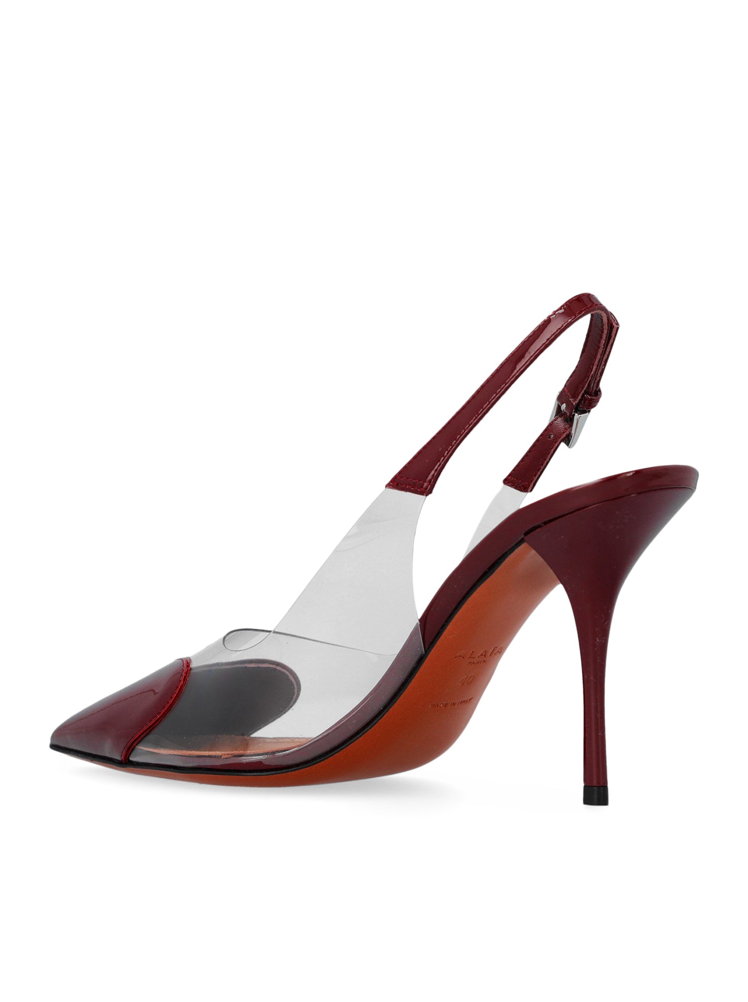 LE CŒUR Patent Calfskin Slingback Heels - Elegant Women's Dress Shoes for Work, Party & Special Occasions