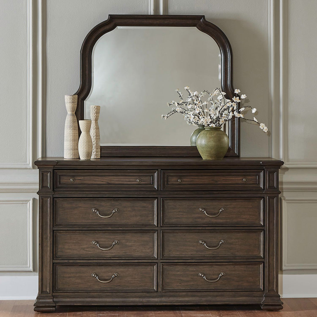Provence Park Bedroom Furniture Set - Elegant French Country Style Bed Frame, Nightstand & Dresser for Cozy Home Decor | Perfect for Master Bedrooms, Guest Rooms & Vacation Homes