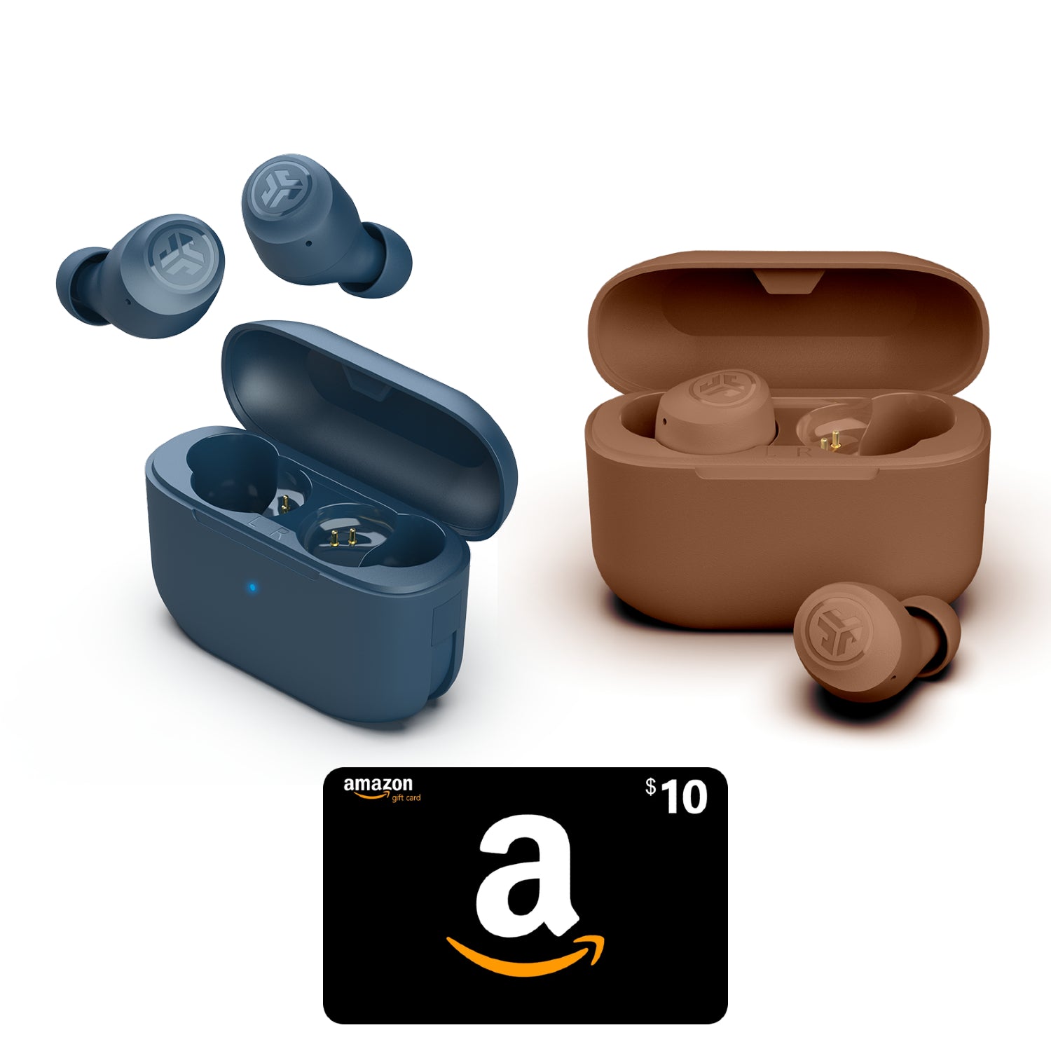 Go Pop+ & Tones+ Wireless Earbuds Bundle - Premium Bluetooth Headphones with Noise Cancellation, Long Battery Life - Perfect for Workouts, Commuting & Travel Gifts