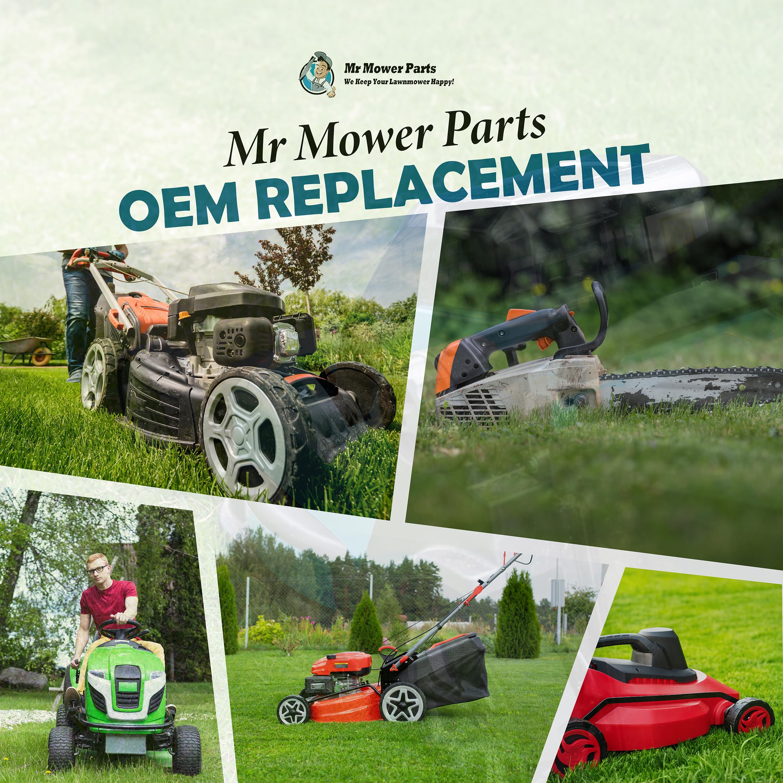 Premium High Lift Lawn Mower Blade Set - 60
