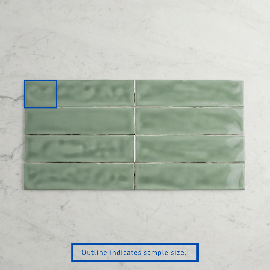 Premium Newport Gloss Subway Tile in Jade Green - Perfect for Kitchen Backsplash, Bathroom Walls & Modern Home Decor