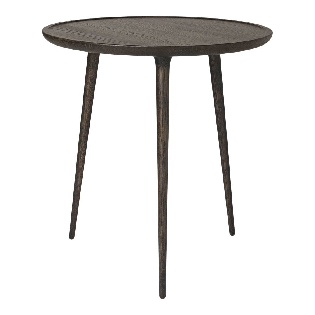 Modern Accent Cafe Table - Small Round Side Table for Living Room, Bedroom, Patio - Perfect for Coffee, Books & Decor