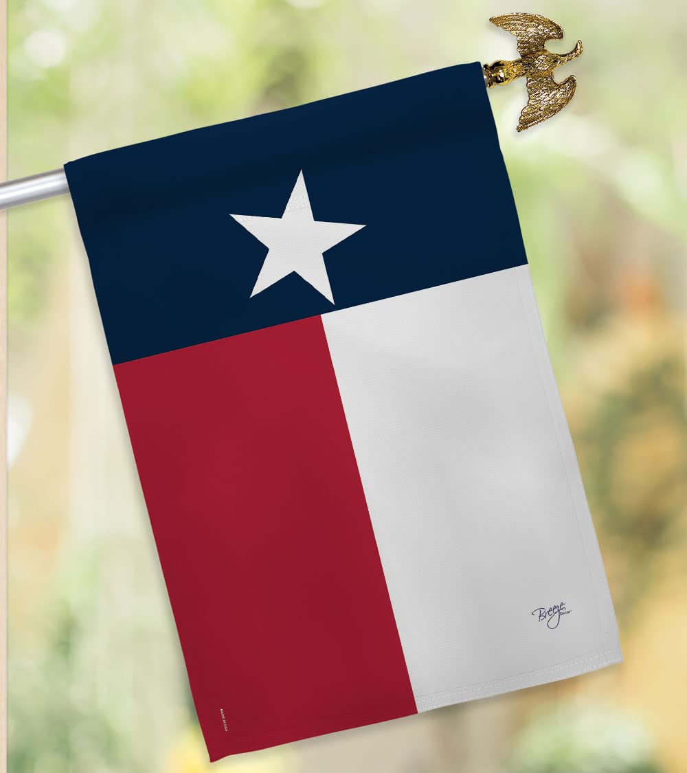 Texas Americana House Flag Set 28x40