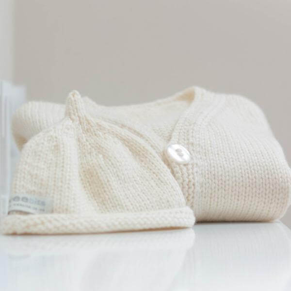 Adorable Baby Cardigan and Beanie Set - Soft Knit Newborn Winter Outfit for Boys & Girls | Perfect for Photoshoots, Holidays & Outdoor Adventures