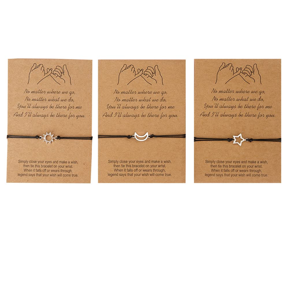 Couple Necklace Bracelet Set - Matching Relationship Jewelry for Women, Teen Girls, Best Friends & Family - Perfect for Anniversaries, Birthdays & Romantic Gifts