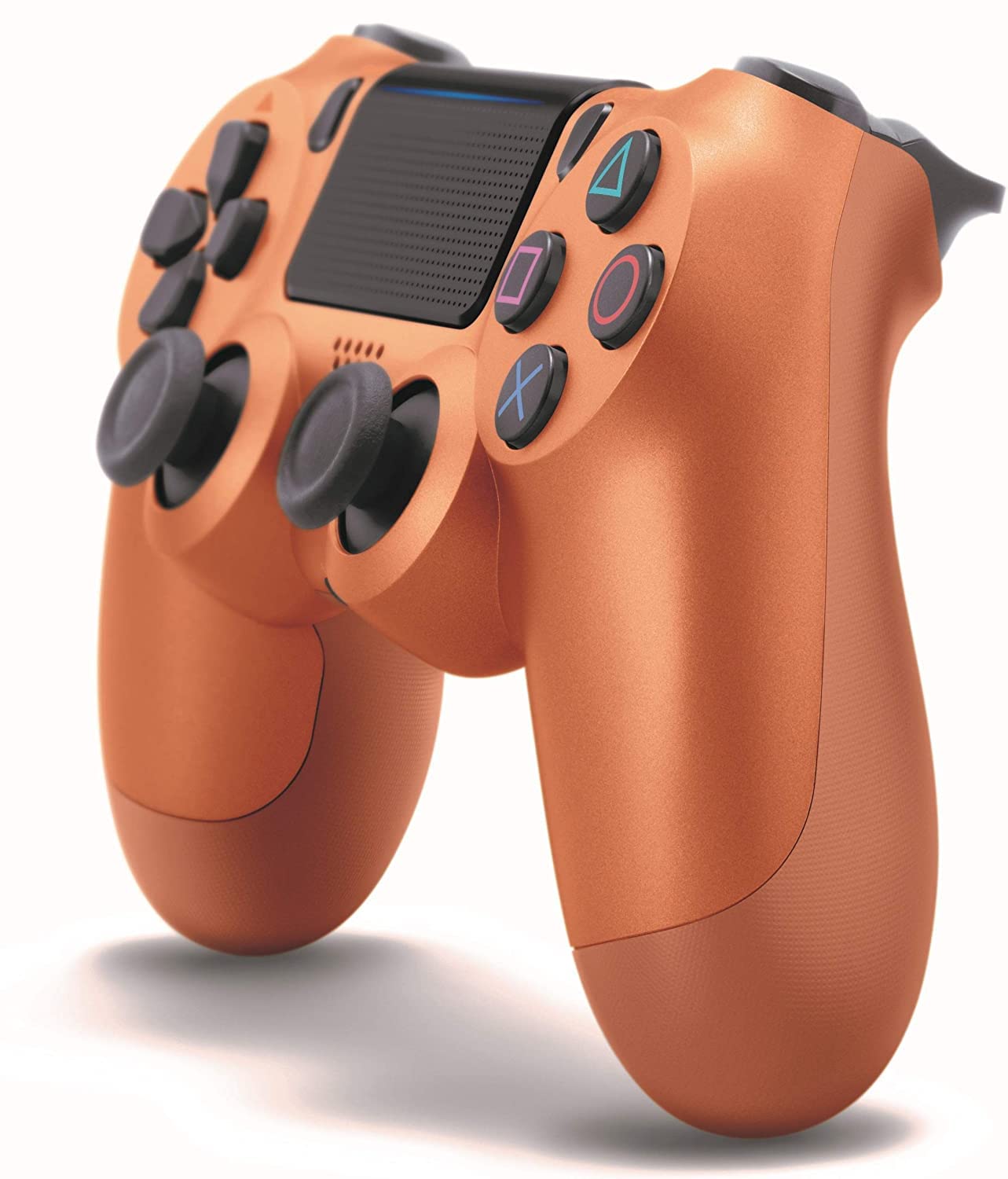 Wireless DualShock 4 Controller for PlayStation 4 - Copper | Official Sony PS4 Gamepad with Touchpad, Motion Sensors & Built-in Speaker | Perfect for Gaming, Streaming & Multiplayer Sessions