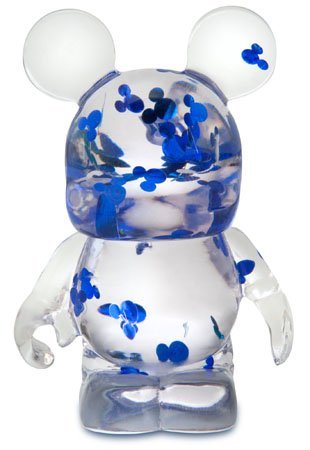 Disney Store 25th Anniversary Glitter Mickey Mouse Vinylmation 3-Inch Collectible Figure - Limited Edition Character Statue for Disney Fans, Home Decor & Gift Giving