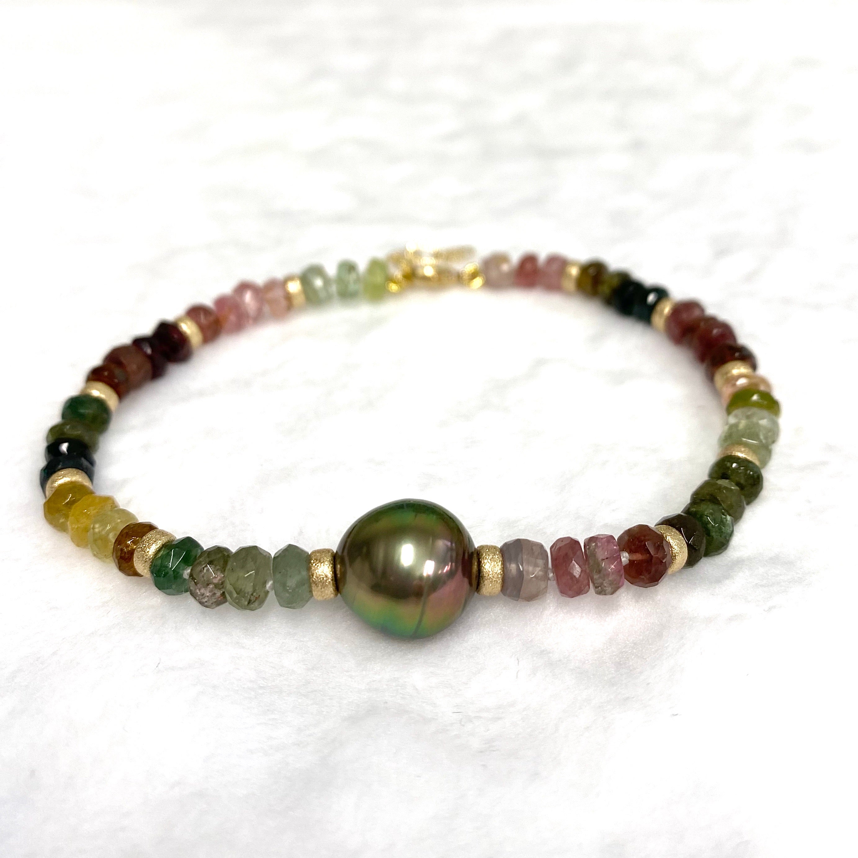 MAYRA Tourmaline Bracelet (B494) - Elegant Gemstone Jewelry for Women, Perfect for Gifts, Parties & Everyday Wear