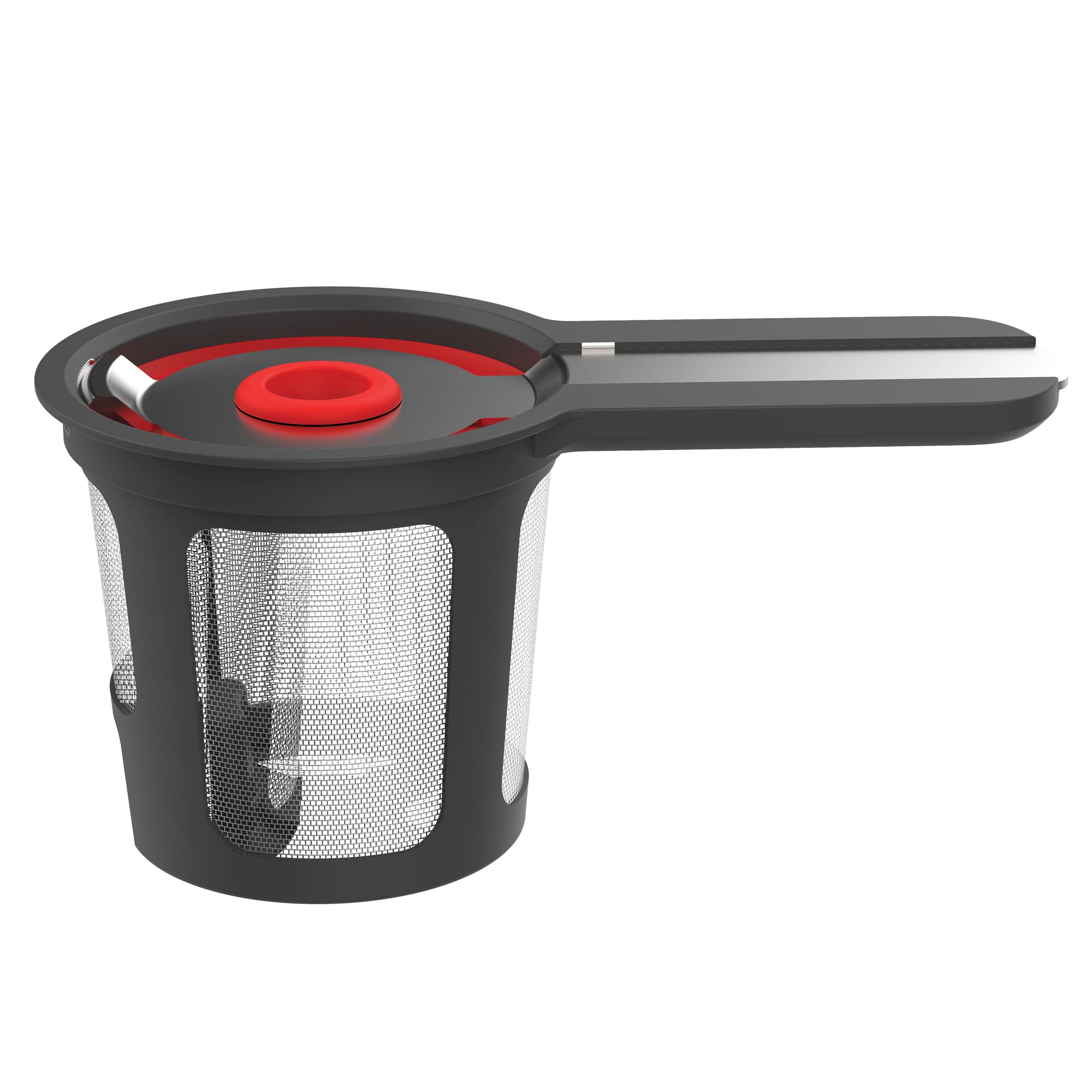 Reusable Coffee Pod for Instant Solo Coffee Maker - 2oz Stainless Steel Filter with Handle - Eco-Friendly & Durable - Perfect for Home, Office, or Travel Use