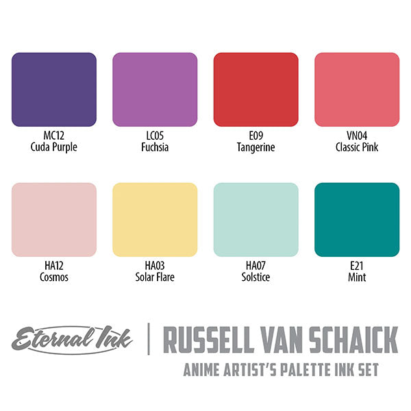 Eternal Russell Van Schaick Anime Inspiration Set - Perfect for Cosplay, Gift Giving & Anime Enthusiasts
