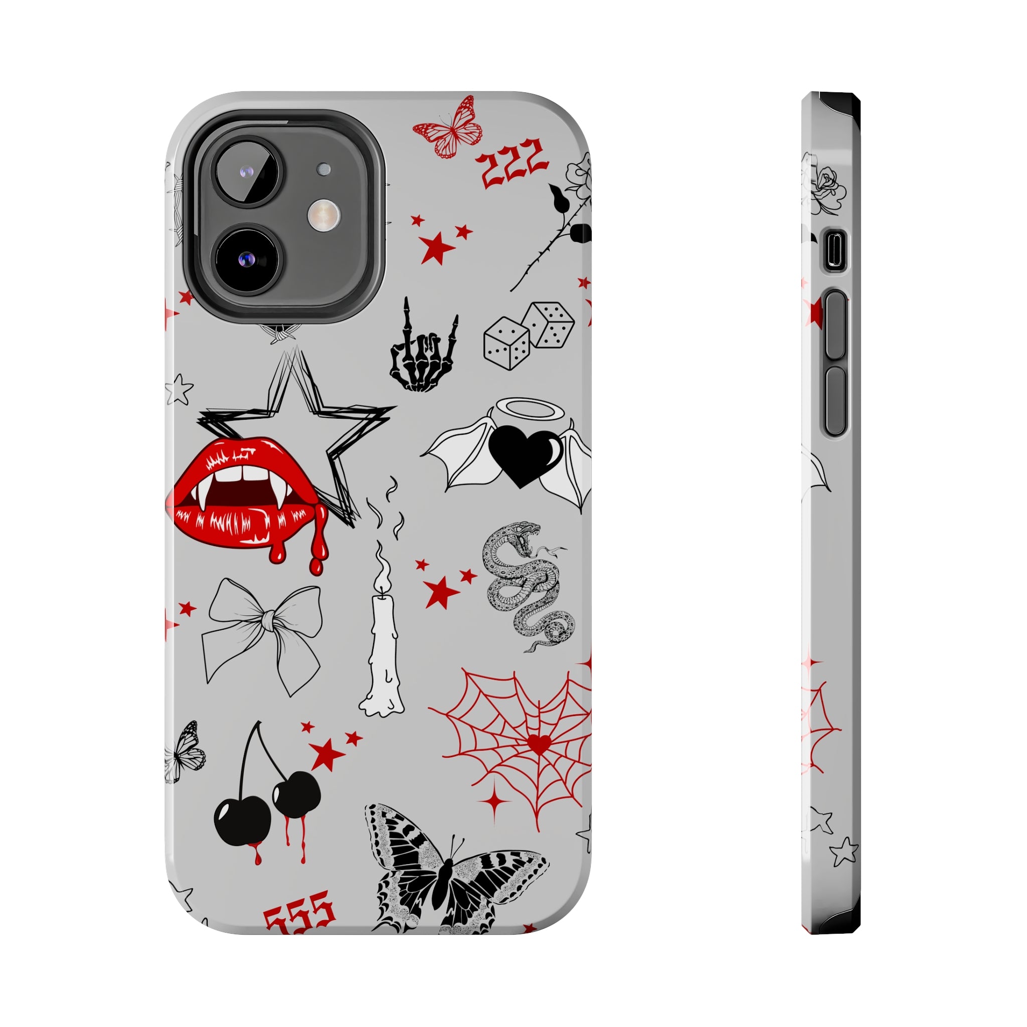 Bite Me iPhone Case - Funny & Protective Phone Cover for iPhone 13/14/15 - Perfect for Halloween, Gifts & Everyday Use