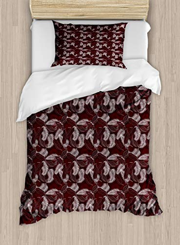 Maroon and White