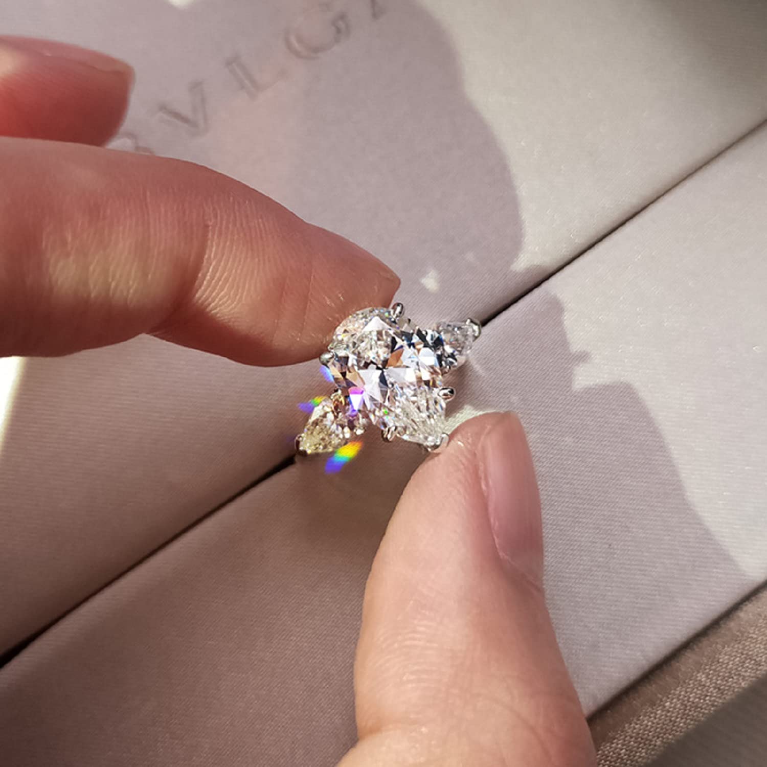 XINQI 925 Sterling Silver Heart-Shaped Cubic Zirconia Engagement Ring for Women - AAA Quality Fashion Jewelry, Promise & Wedding Ring, Size 6-10 (Perfect for Proposals, Anniversaries & Romantic Occasions)