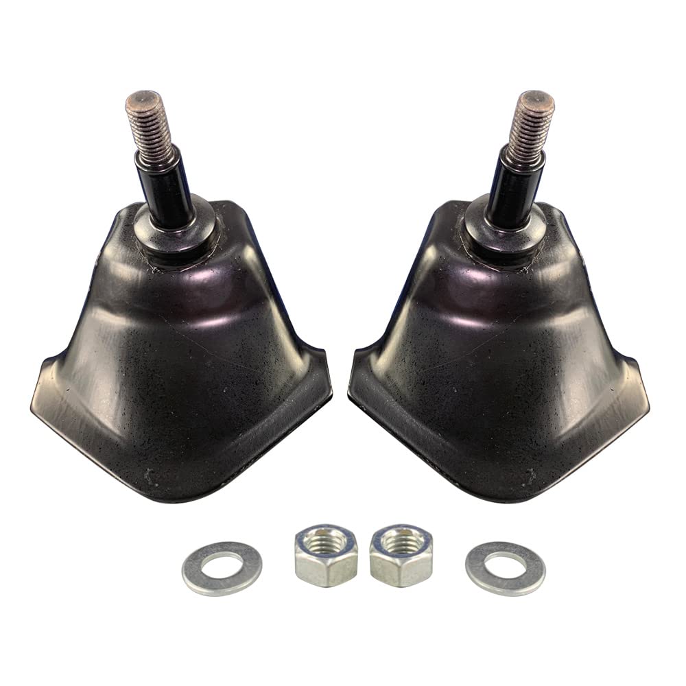2PCS Rear Shock Mount Bracket for 1987-1995 Jeep Wrangler YJ - Upper Shock Mount Replacement (Driver & Passenger Side) - Heavy Duty Off-Road Suspension Upgrade for Rough Terrain & Trail Riding