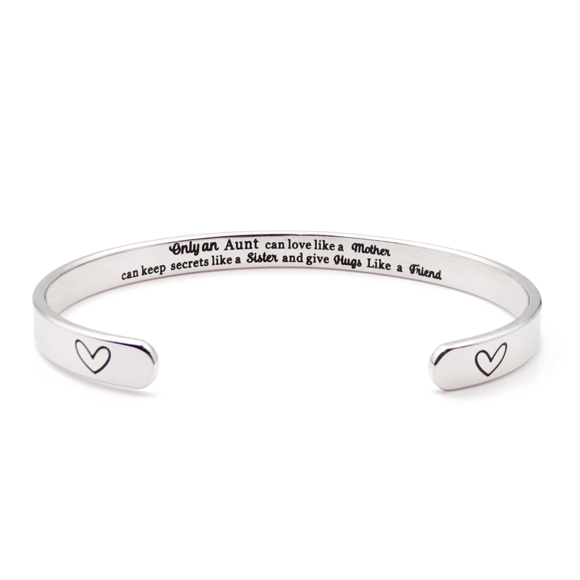 Inspirational Cuff Bracelets for Women - Stainless Steel Motivational Bangle Jewelry - Personalized Gift for Best Friend - Perfect for Daily Wear, Gifts & Special Occasions