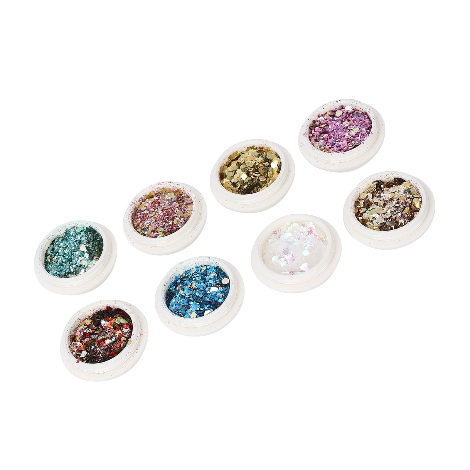 Non-Toxic Nail Art Glitter & Sequins for Professional & DIY Manicures - Perfect for Nail Salons, Home Use & Gift Giving