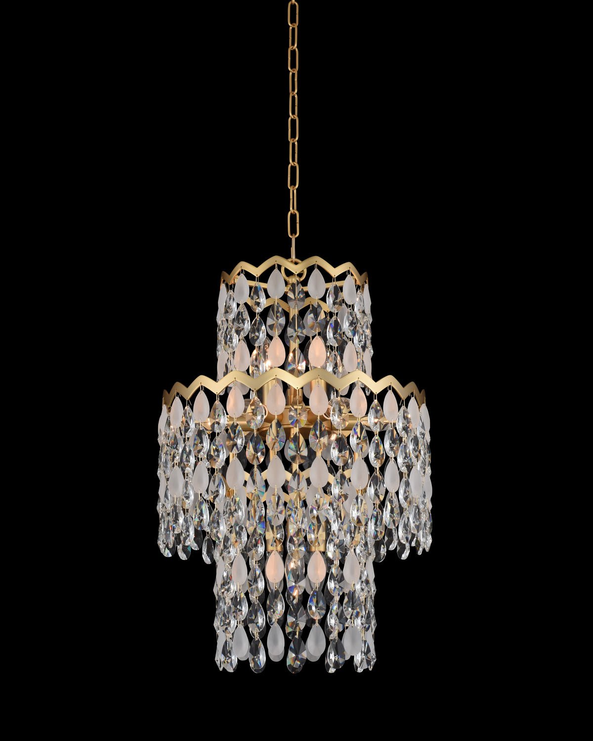 12-Light Modern Pendant Lighting Fixture - Elegant Chandelier for Dining Room, Kitchen Island, or Living Room Decor