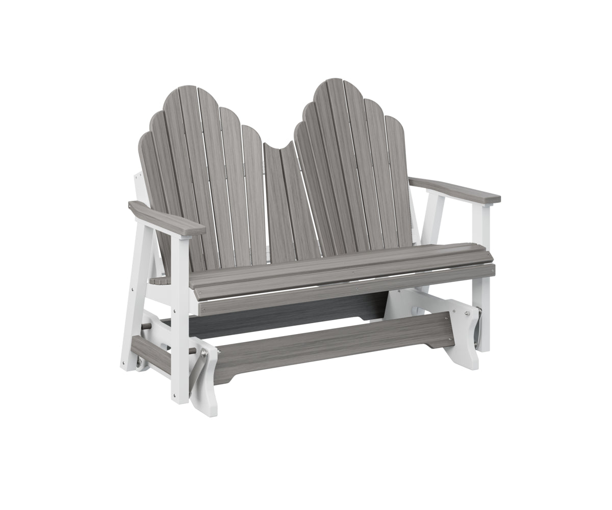 Berlin Gardens Cozi Back Double Glider - Outdoor Patio Swing with Canopy, Comfortable 2-Person Bench Glider for Garden, Porch, Deck - Perfect for Relaxing and Enjoying Nature