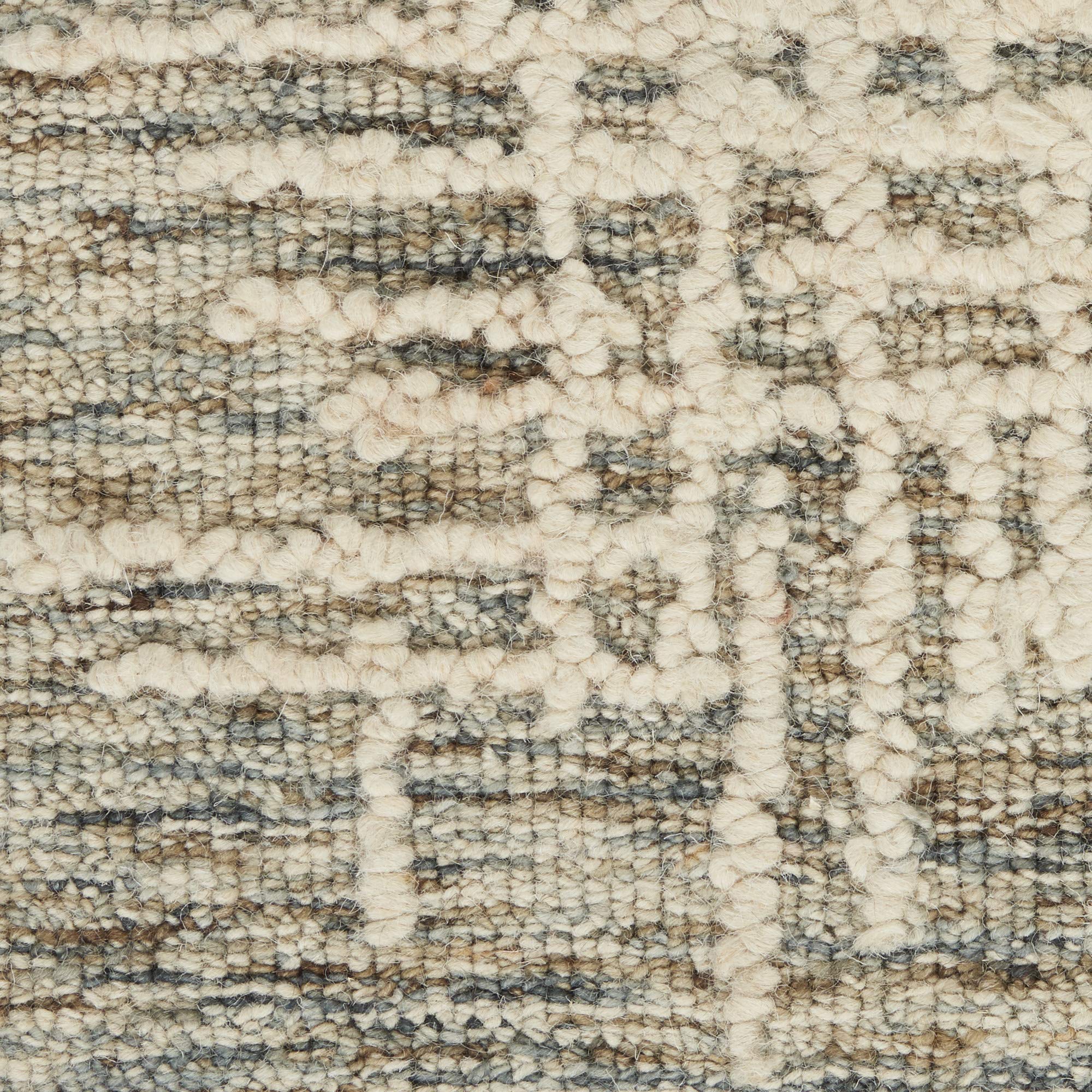 Nourison Vail Rustic Ivory/Multi 3'9