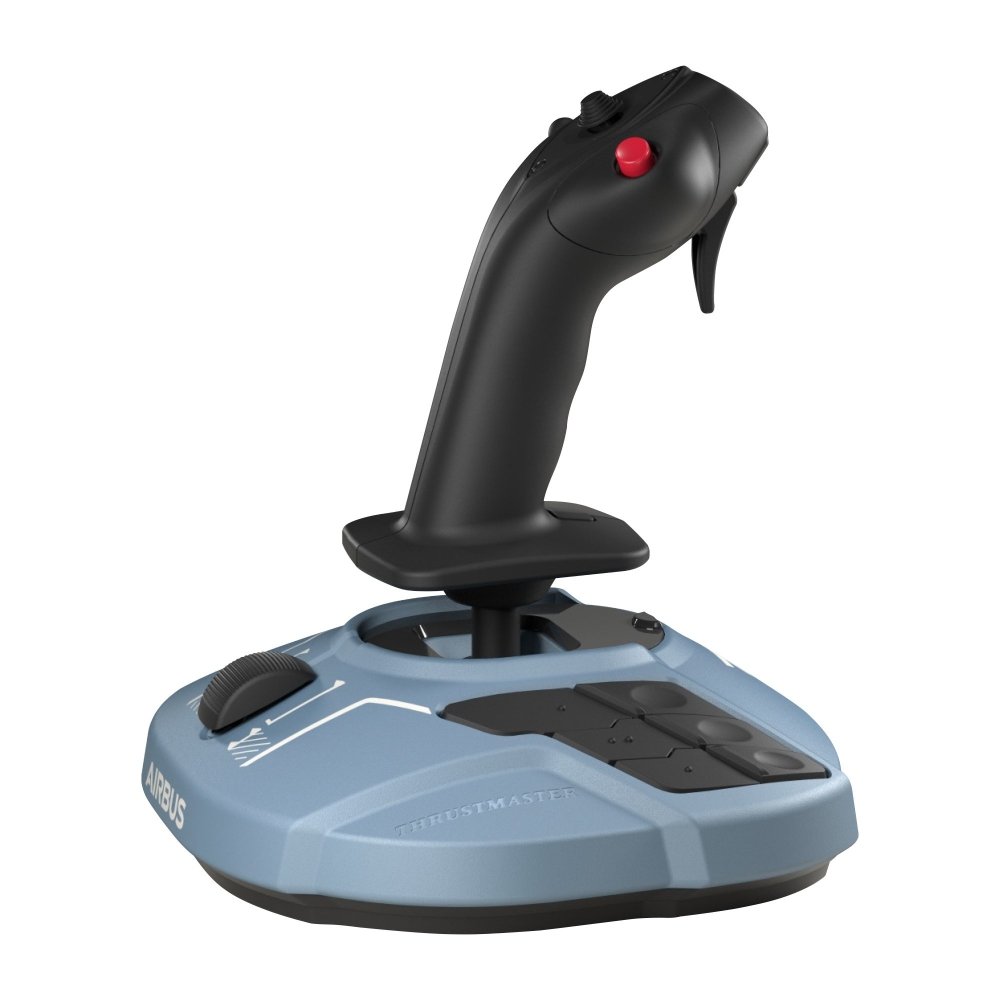 TCA Flight Simulator Sidestick Airbus Edition Joystick - Professional USB Flight Controller for PC | Perfect for Flight Simulation Games & Pilot Training