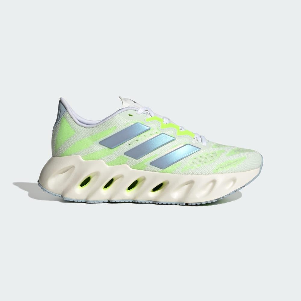 adidas Women's Switch FWD Running Shoes - White/Silver Violet/Lucid Lemon - Size 8 | Lightweight Cushioned Sneakers for Women's Jogging, Gym Workouts & Everyday Wear