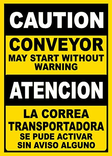 Vinyl Safety & Warning Stickers Bundle - 10 Pack (3.5