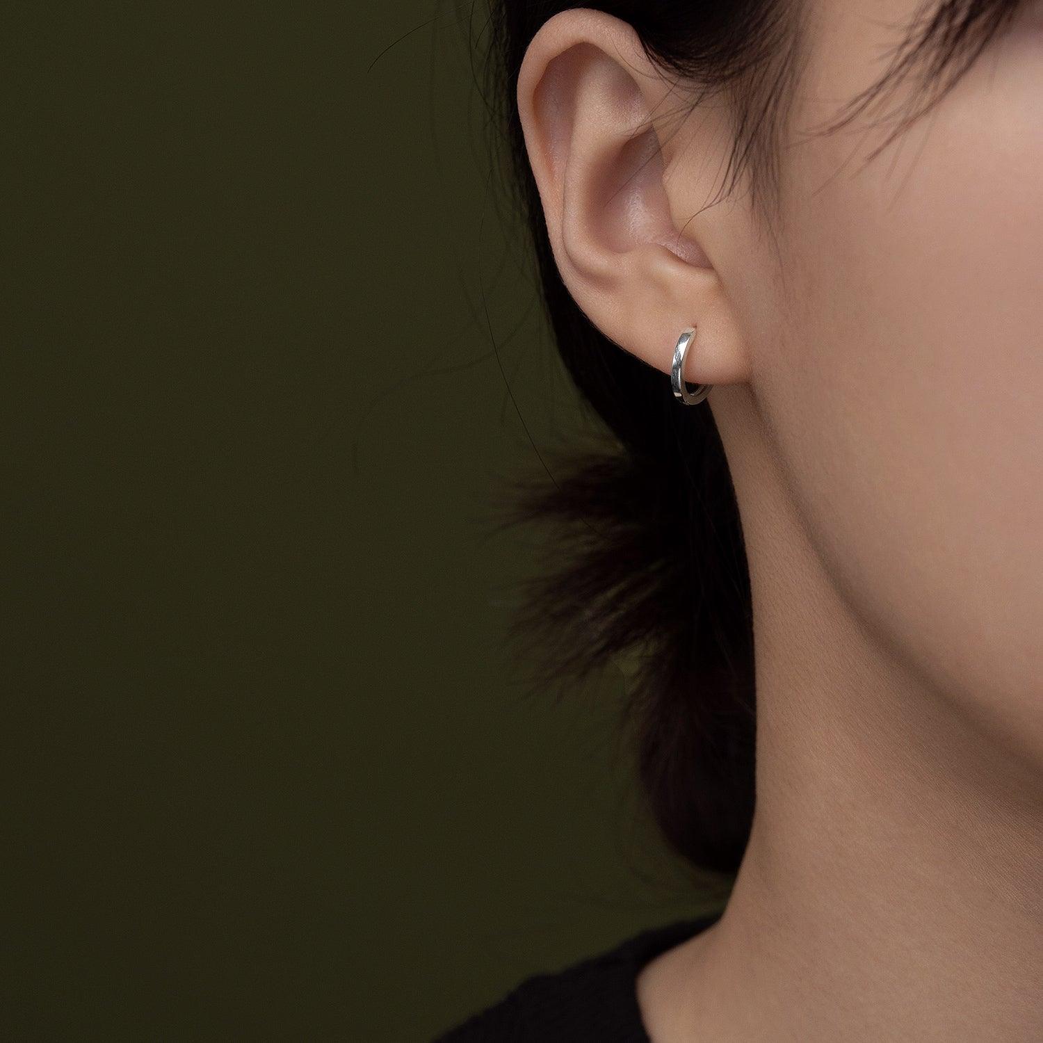 Shining Huggie Hoop Earrings for Women - 14K Gold Plated Small Hoop Earrings - Minimalist Everyday Jewelry for Work, Date Night & Special Occasions