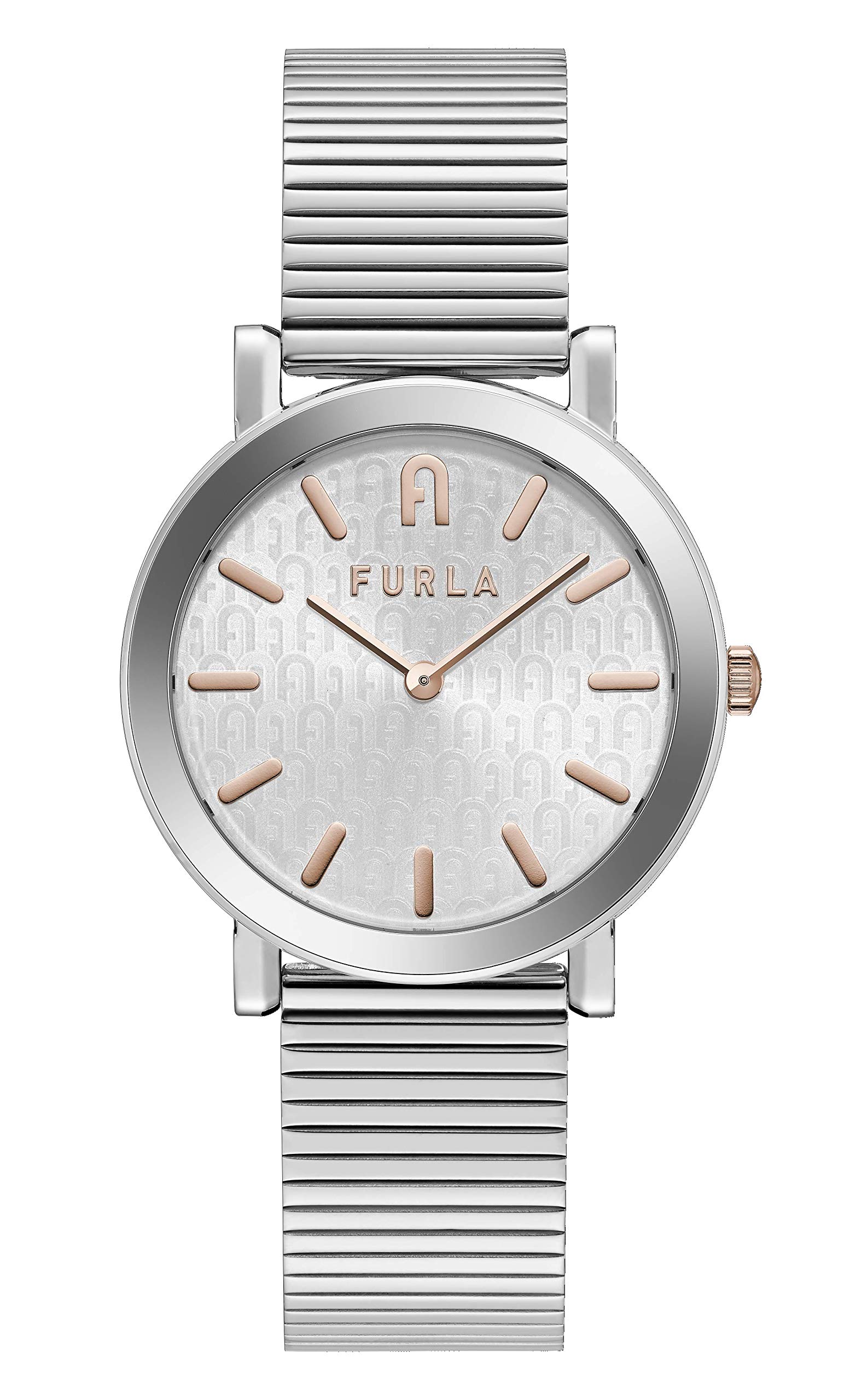 Furla Women's Silver Tone Dress Watch WW00003007L1 - Elegant & Stylish Timepiece for Business, Office & Formal Occasions