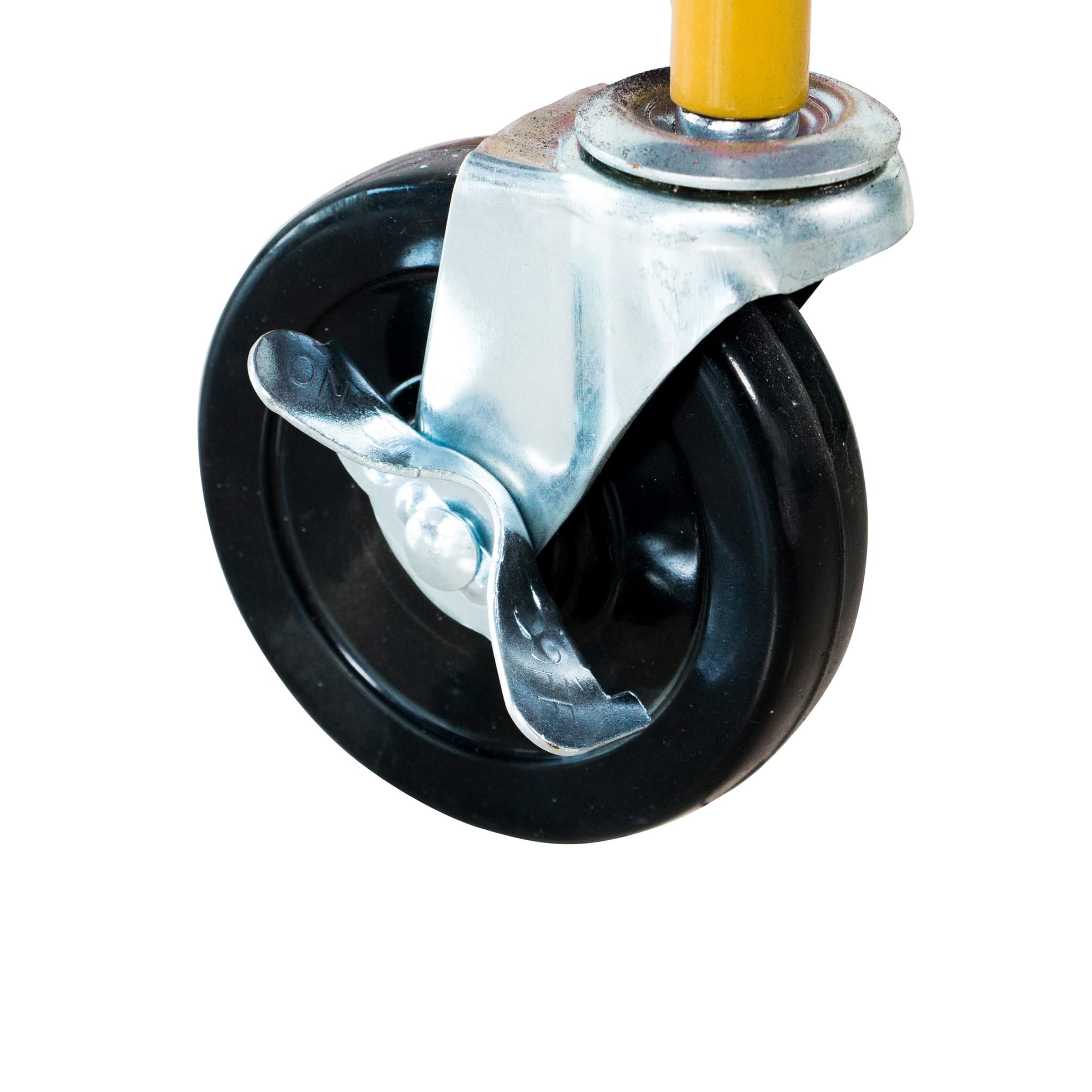 Heavy Duty Lift Panel Host Sheetrock Jack Lifter - 150Lbs Capacity Ceiling Drywall Hoist Tool with 11Ft Max Height (Yellow) - Perfect for Construction, Renovation & DIY Ceiling Installation Projects