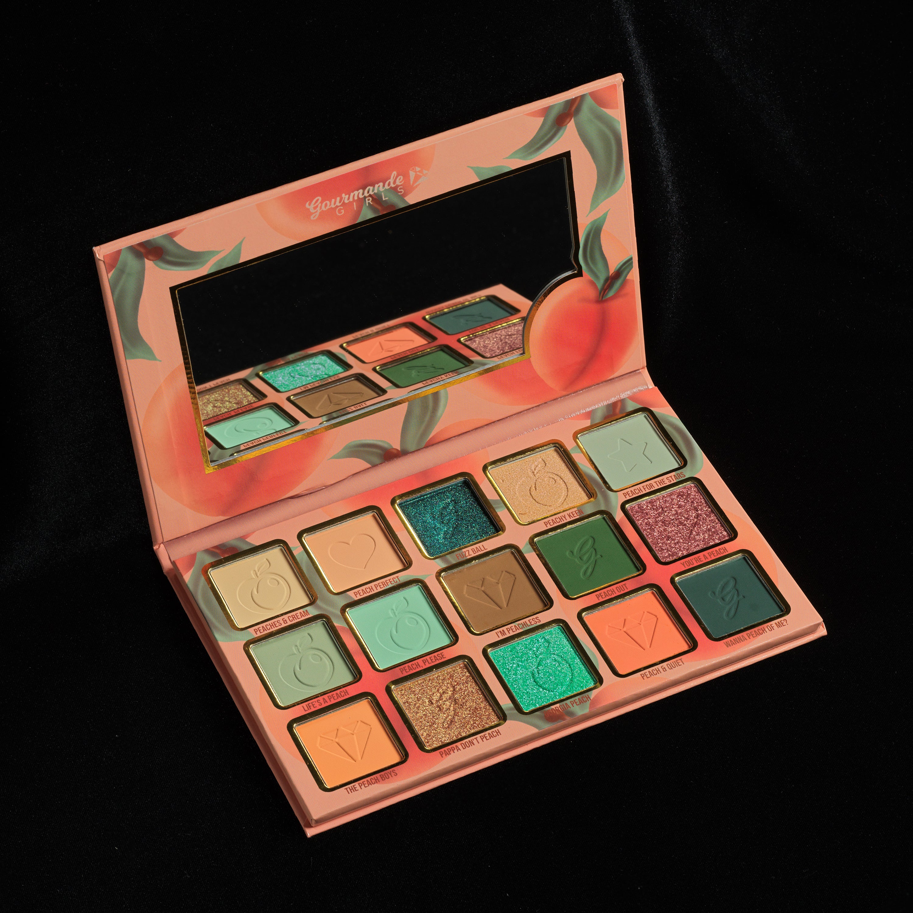 Peach Perfect Eyeshadow Palette - 12 Highly Pigmented Matte & Shimmer Shades for Day & Night Makeup Looks | Vegan & Cruelty-Free