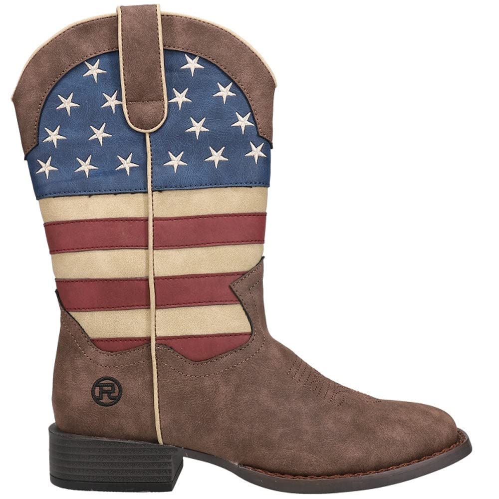 ROPER Women's America First Western Boots - Comfortable Cowgirl Boots for Country Dancing, Rodeo & Everyday Wear