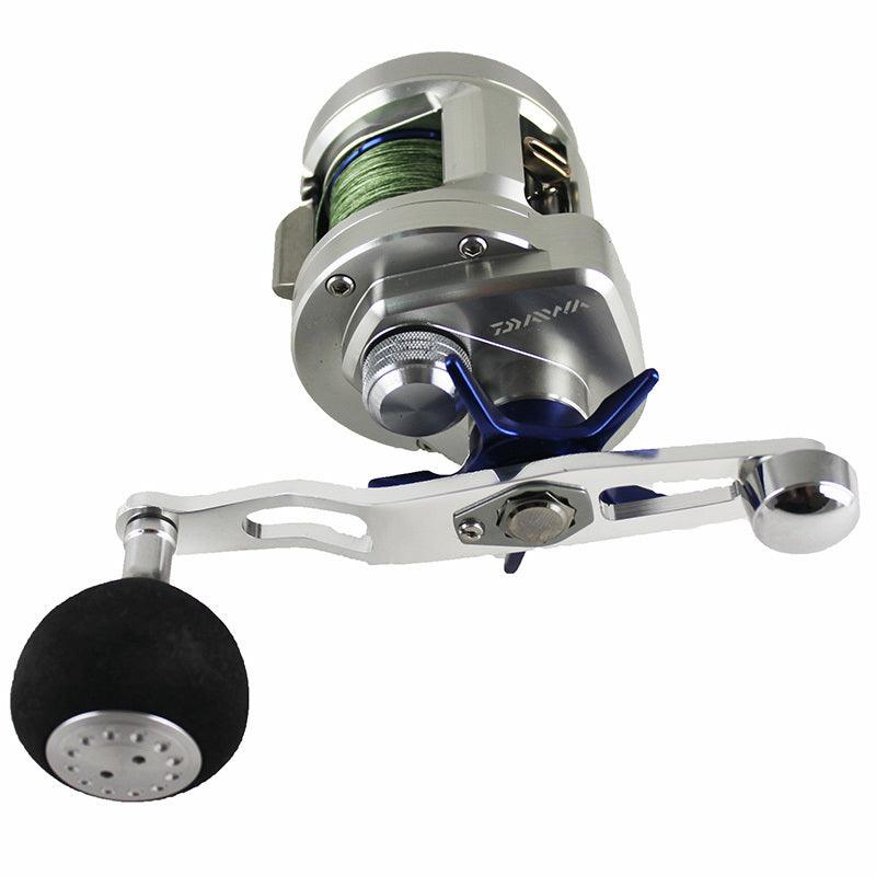 Jigging World Power Handle for Daiwa Ryoga Round Baitcasting Reels - Upgrade Your Fishing Gear for Saltwater & Freshwater Angling