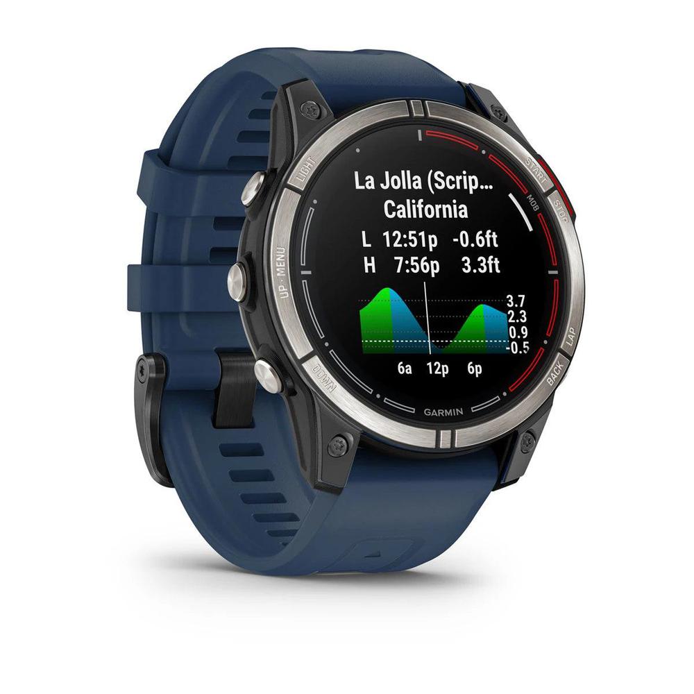Garmin Quatix 7 Pro AMOLED Smartwatch - Premium Marine GPS Watch for Boating, Fishing & Water Sports | Multisport & Fitness Tracking | Ideal for Sailing, Diving & Outdoor Adventures