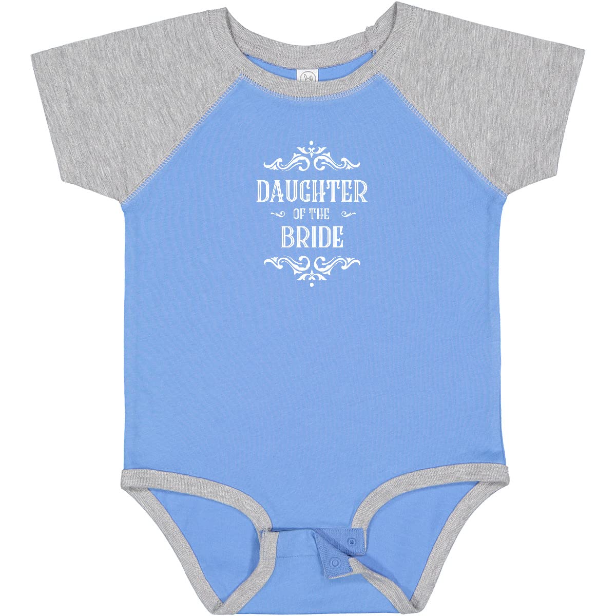 Daughter of The Bride Baby Bodysuit - Wedding Gift & Photo Outfit