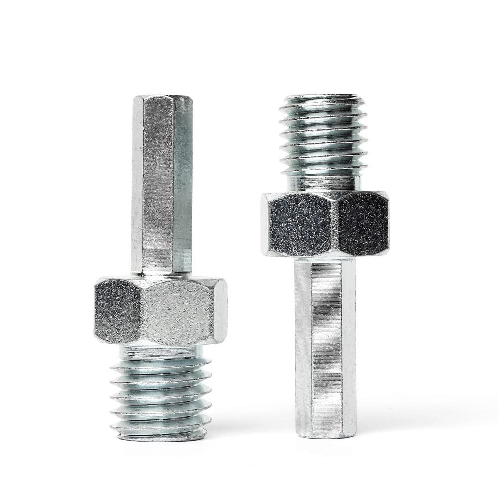 2 Pcs Drill Arbor Adapter 5/8